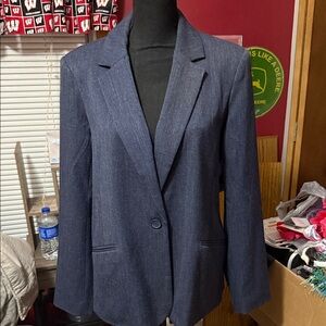 Nine West Charcoal Blazer